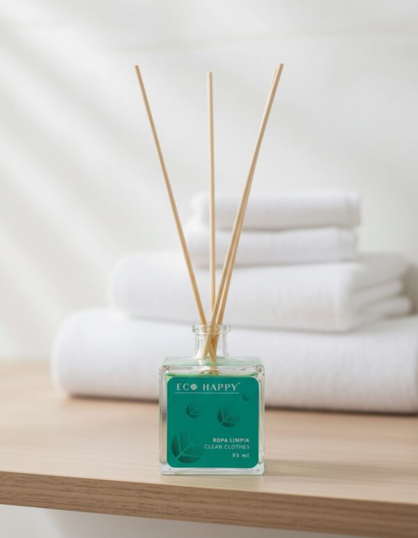 Eco happy ROPA LIMPIA ambientador mikado 95 ml