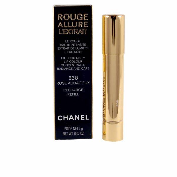 Chanel ROUGE ALLURE L'EXTRAIT lipstick refill #838 rose audacieux 2 gr
