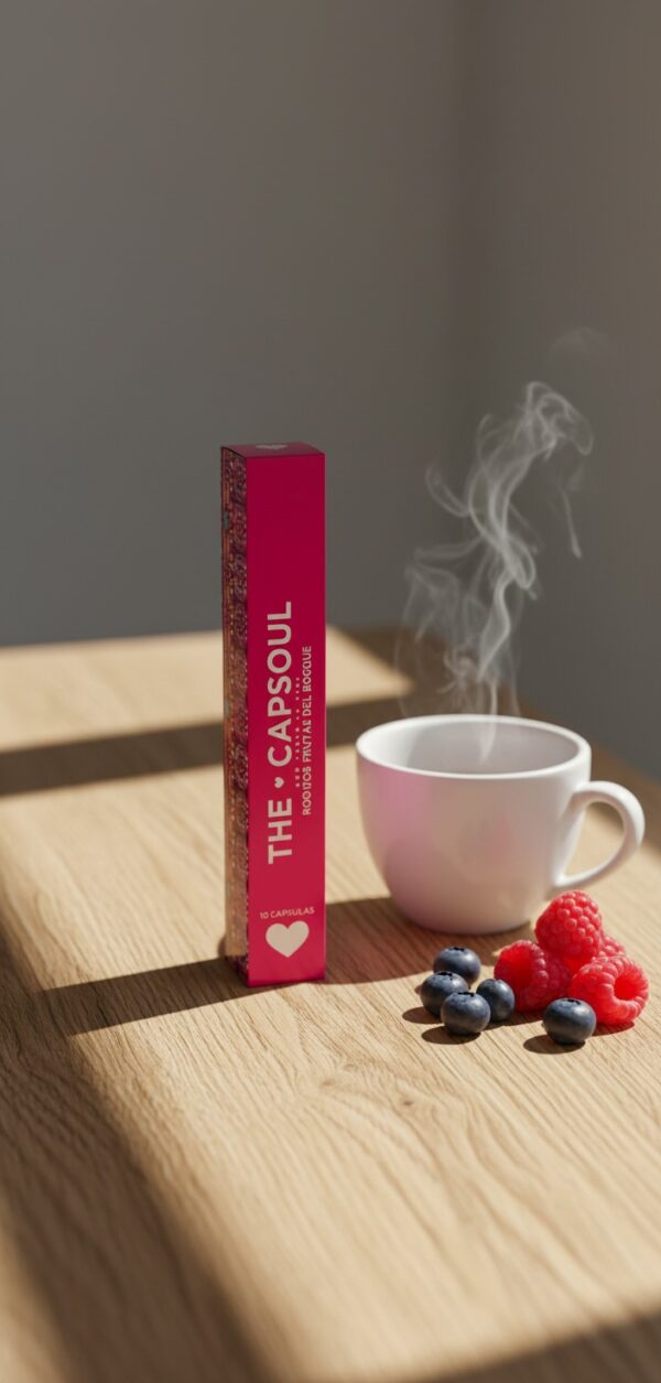 The capsoul CÁPSULAS ROIBOS frutas del bosque cápsulas compatibles Nespresso 10 u