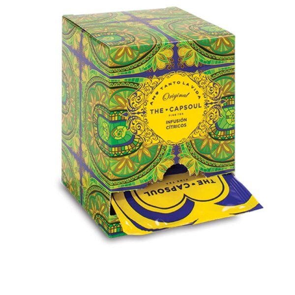 The capsoul PIRÁMIDES ENSOBRADAS cítricos 15 u