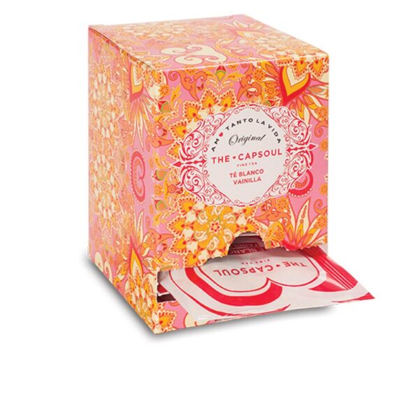 The capsoul PYRAMIDS IN WHITE TEA AND VANILLA 15 u