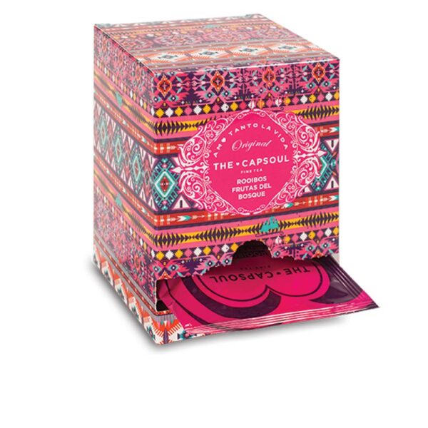 The capsoul PYRAMIDS IN BOTTLES rooibos forest fruits 15 u