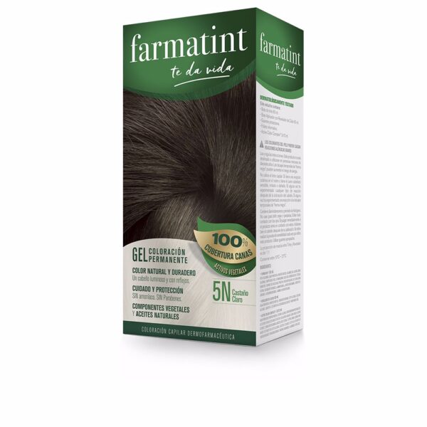 FARMATINT GEL permanent color #5n-light brown 5 units
