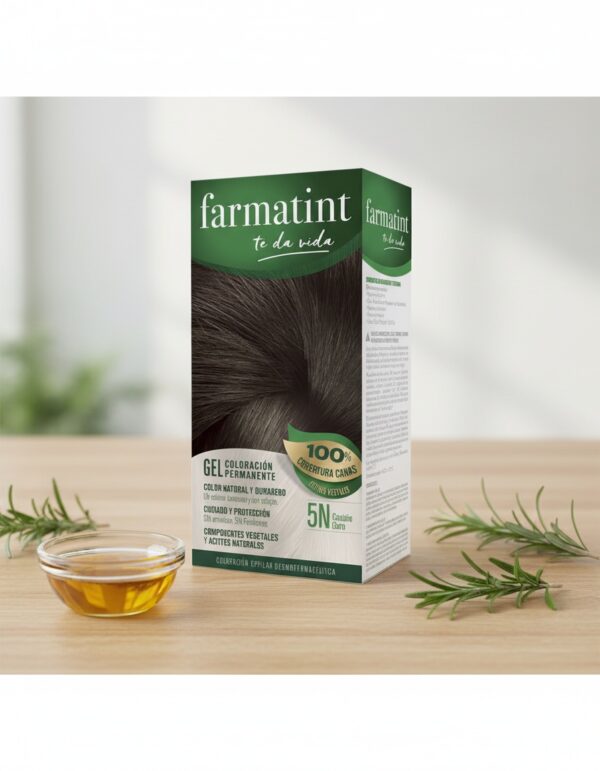 FARMATINT GEL permanent color #5n-light brown 5 units
