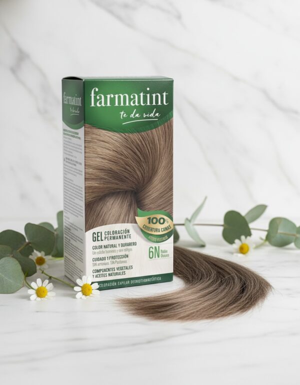 FARMATINT GEL permanent color #6n-dark blonde 5 units