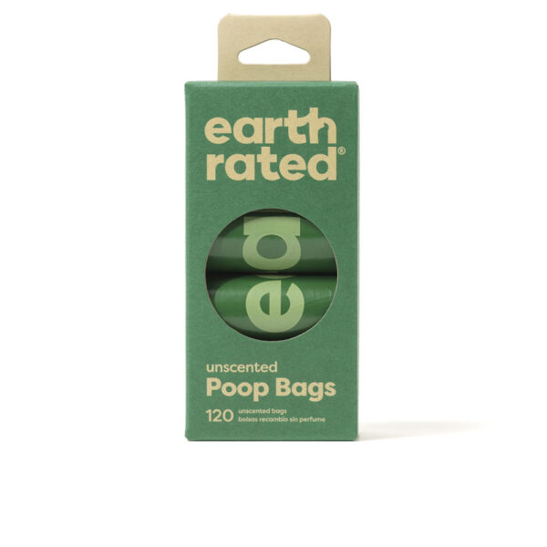 Earth rated ROLLOS BOLSA mascota recambio #sin perfume 8 x 15 u