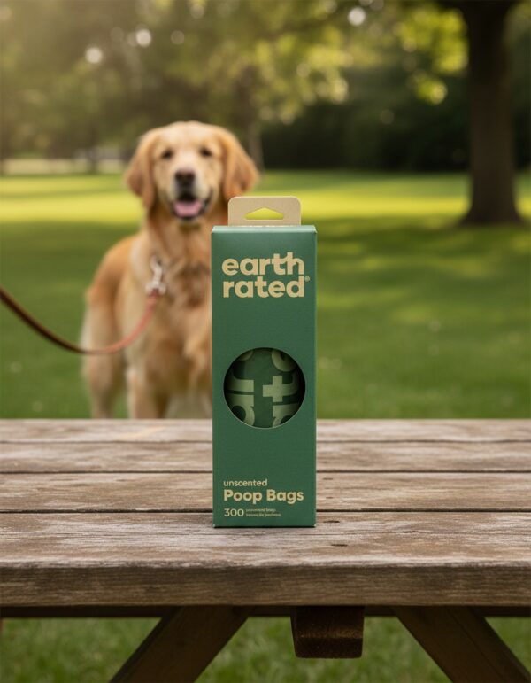 Earth rated ROLLO BOLSA mascota dispensador #sin perfume 300 u