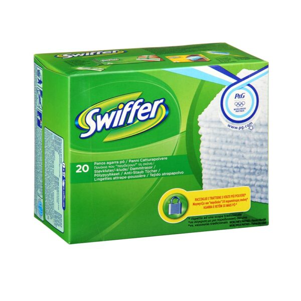 Swiffer MOPA ATRAPA-POLVO recambio seco x 20 u