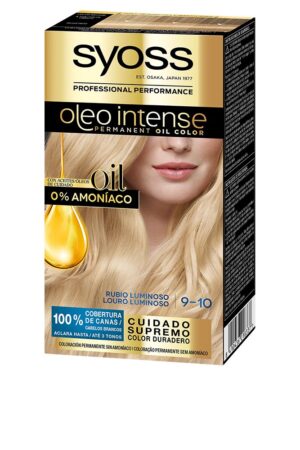 OLEO INTENSE ammonia-free hair color #9.10-luminous blonde 5 pcs