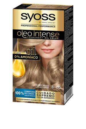 OLEO INTENSE ammonia-free hair color #8.05-beige blonde 5 pz