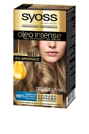 OLEO INTENSE ammonia-free hair color #7.58-sand blonde 5 pz