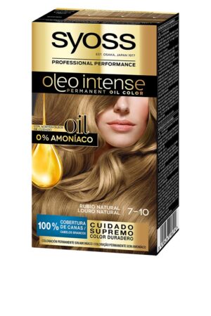 OLEO INTENSE ammonia-free hair color #7.10-natural blonde 5 pz