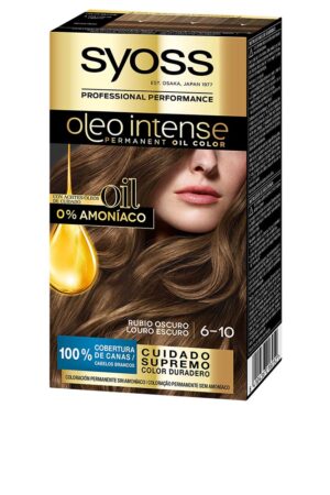 OLEO INTENSE ammonia-free hair color #6.10-dark blonde 5 pcs