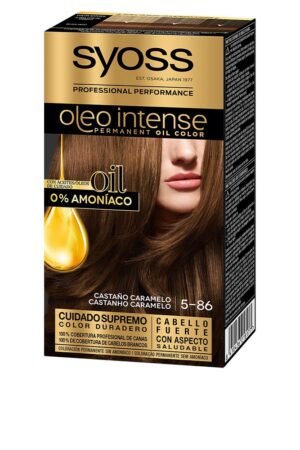 OLEO INTENSE ammonia-free hair color #5.86-caramel brown 5 pcs