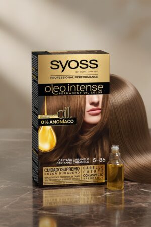 OLEO INTENSE ammonia-free hair color #5.86-caramel brown 5 pcs