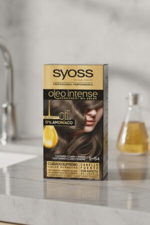 OLEO INTENSE ammonia-free hair color #5.54 - light brown ash 5 pcs