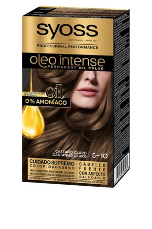 OLEO INTENSE ammonia-free hair color #5.10-light brown 5 pcs
