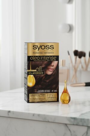 OLEO INTENSE ammonia-free hair color #4.86-ice brown 5 pcs