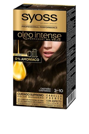 OLEO INTENSE ammonia-free hair color #3.10-chestnut 5 pz