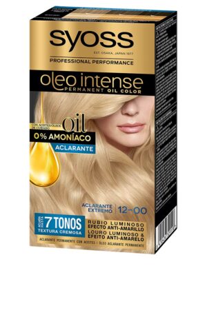 OLEO INTENSE ammonia-free dye #12.0-extreme lightening 5 pz