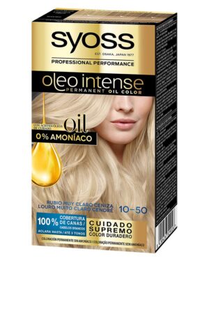 OLEO INTENSE ammonia-free hair color #10.50 - light ash blonde 5 pcs