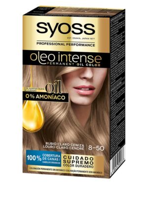 OLEO INTENSE ammonia-free hair color #8.50-ash blonde 5 pcs