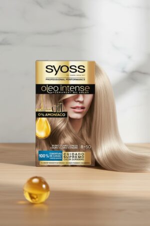 OLEO INTENSE ammonia-free hair color #8.50-ash blonde 5 pcs