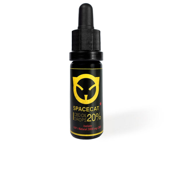 Spacecat ACEITE DE CBD 20% (2000mg) espectro completo rico en cannabidiol 10 ml