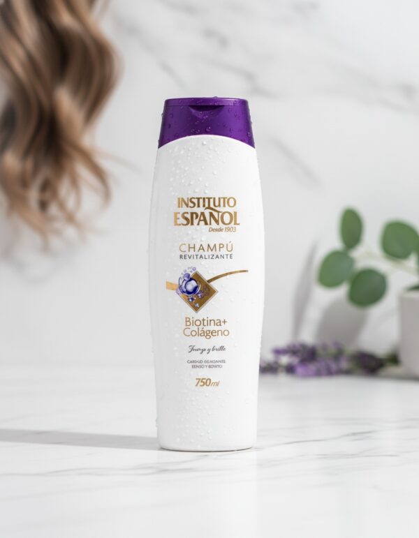 CHAMPÚ REVITALIZANTE biotina + colágeno 750 ml