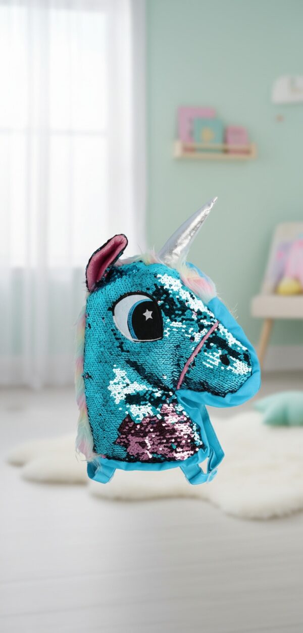 Inca MOCHILA LENTEJUELAS unicornio 1 pz