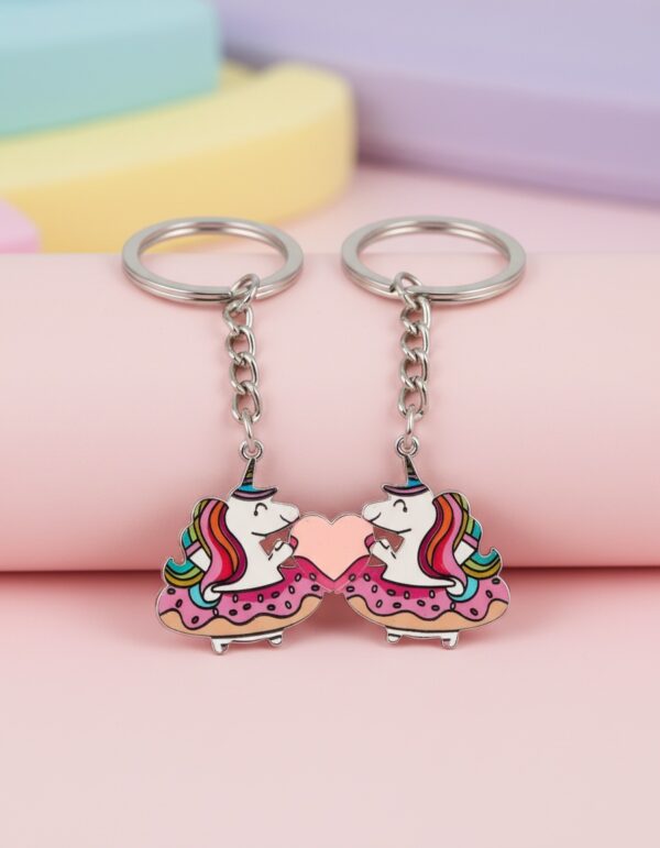 Inca LLAVEROS UNICORNIO CON IMÁN BFF set 2 pz