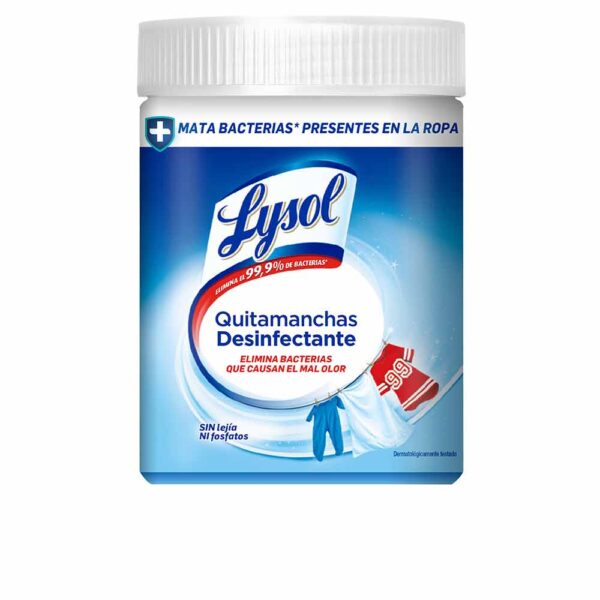 Lysol QUITAMANCHAS DESINFECTANTE mata bacterias en ropa 450 gr