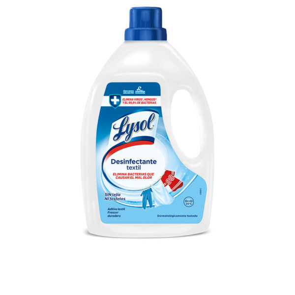Lysol HIGIENIZANTE TEXTIL elimina el mal olor de la ropa 1200 ml