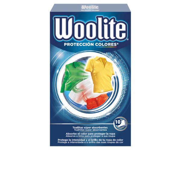 Woolite TOALLITAS COLOR PROTECTION súper absorbentes 10 u