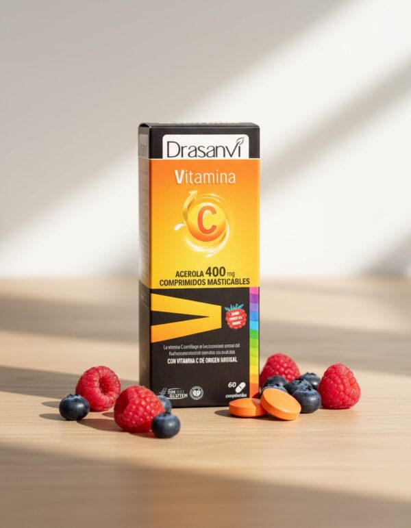 Drasanvi VITAMIN C 400 mg chewable tablets 60 units