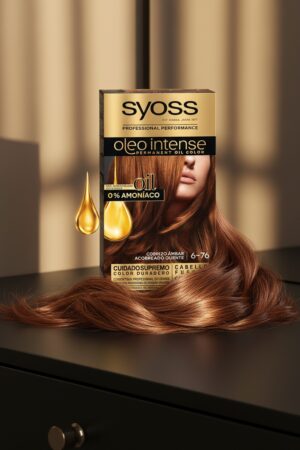 OLEO INTENSE ammonia-free hair color #6.76-amber copper 5 pz