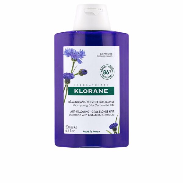 A LA CENTAUREA BIO anti-yellowing shampoo for gray and blonde hair 200 ml