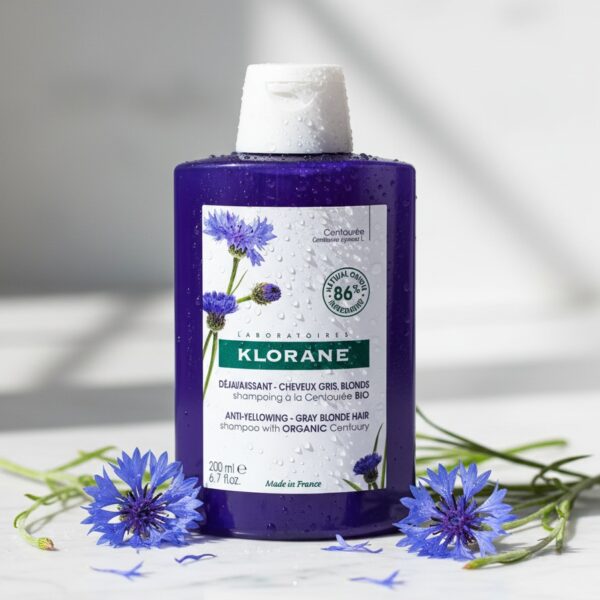 A LA CENTAUREA BIO anti-yellowing shampoo for gray and blonde hair 200 ml