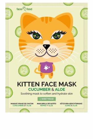 7th heaven ANIMAL KITTEN face mask 1 u