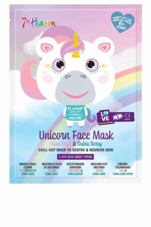7th heaven ANIMAL UNICORN face mask 1 u