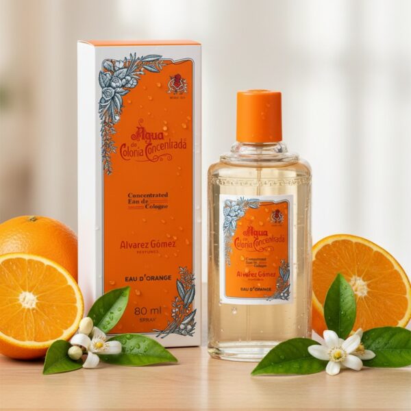 AGUA DE COLONIA CONCENTRADA eau d'orange eau de cologne spray 80 ml