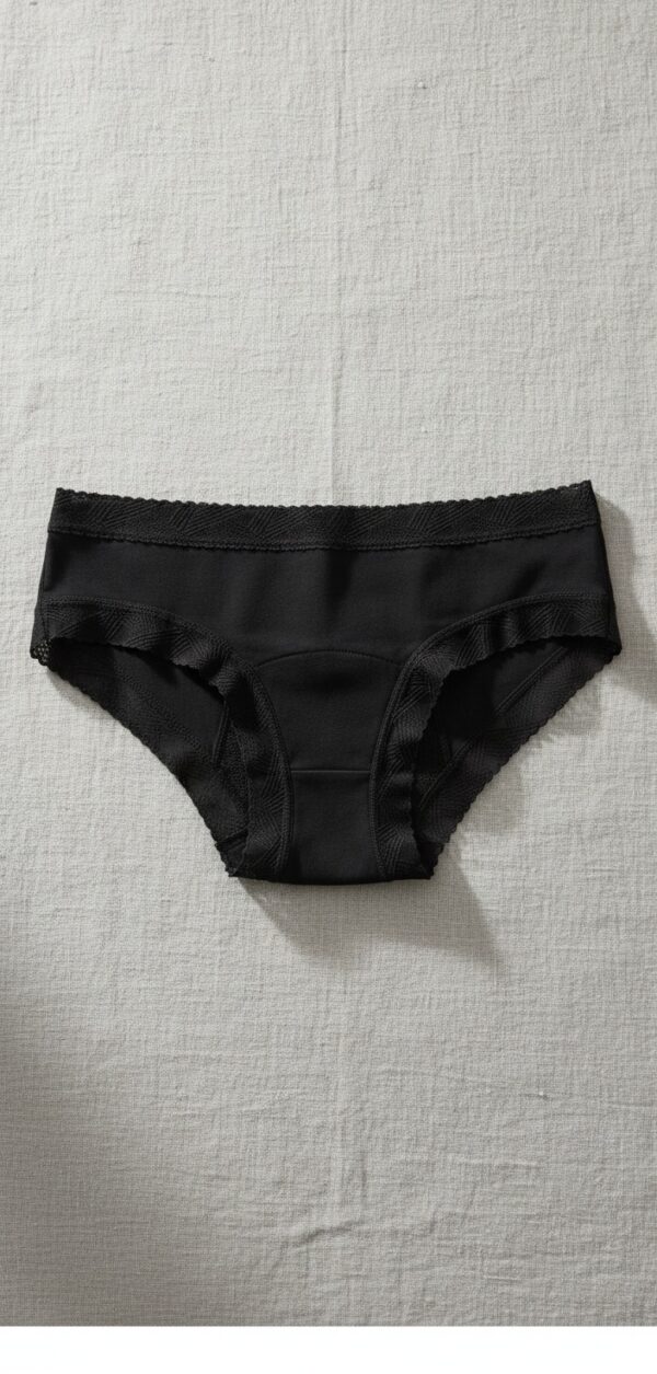 PlatanomelÓn KIWITAS DOBLE BLONDA braguitas menstruales negro #M 1 u