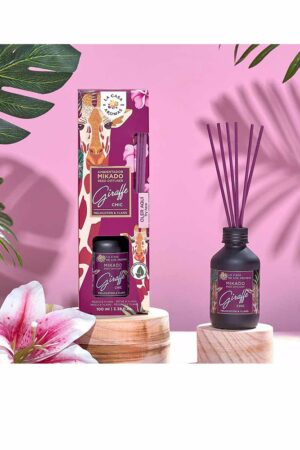 La casa de los aromas AMBIENTADOR mikado Giraffe Chic #melocotón & ylang 100 ml