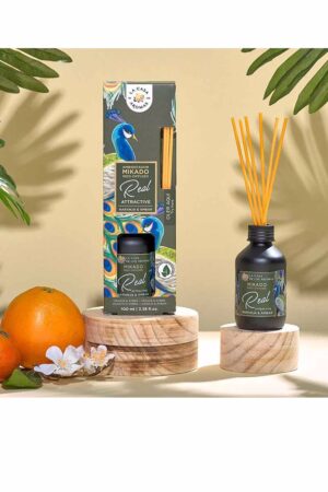 La casa de los aromas AMBIENTADOR mikado Real Attractive #naranja & ámbar 100 ml