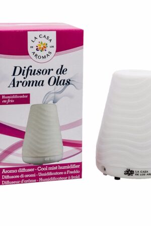 La casa de los aromas DIFUSOR DE AROMA OLAS humidificador en frío 1 u