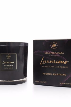 La casa de los aromas LUXURIOUS vela perfumada #flores asiáticas 650 gr