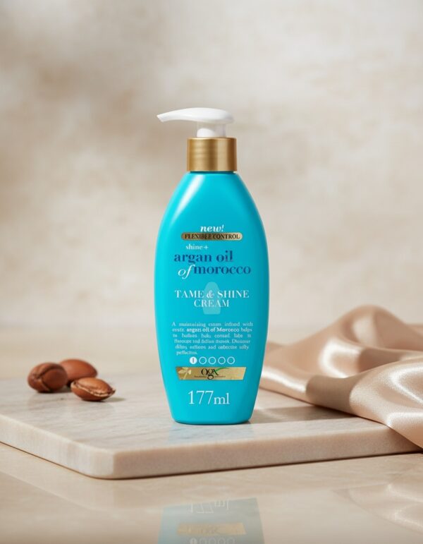 Ogx TAME & SHINE styling hair cream argan oil 177 ml