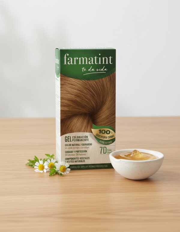 FARMATINT GEL permanent color #7d-golden blonde 5 units