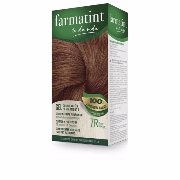 FARMATINT GEL permanent color #7r-copper blonde 5 units