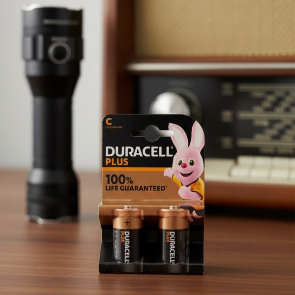 DURACELL PLUS POWER LR14/MN1400 batteries pack x 2 u
